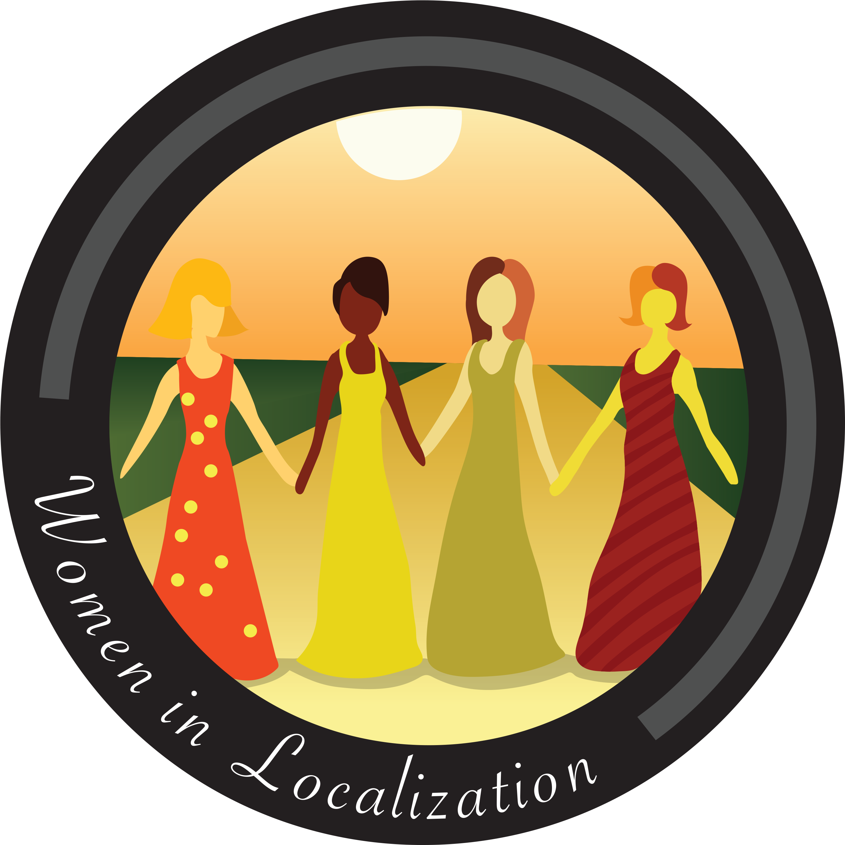 Women In Localization Silicon Valley Clipart (3000x3000), Png Download