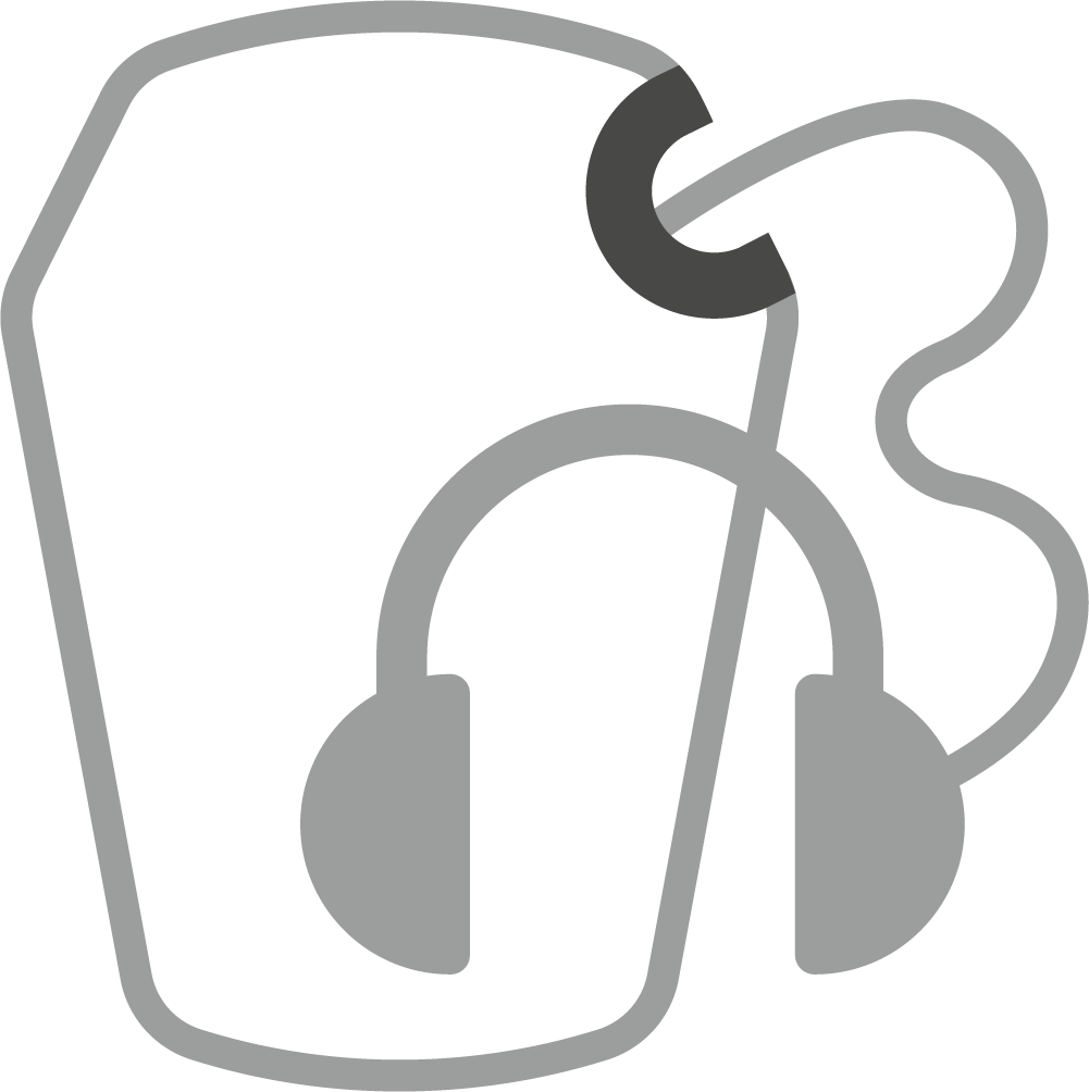 Earphone Wire Exit Clipart (1001x1004), Png Download