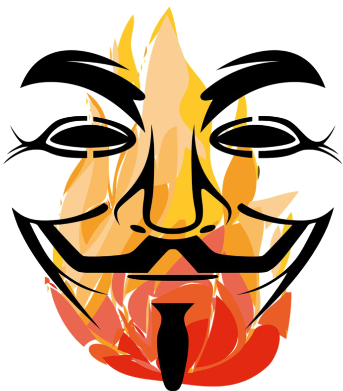 Anonymous Mask Png No Background Clipart (800x800), Png Download