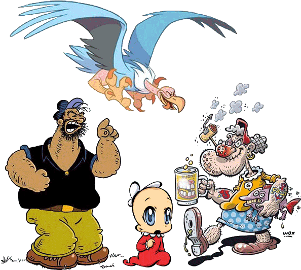 Åke Forsmark, Natalia Batista, Alf Woxnerud And Hedvig Clipart (607x568), Png Download