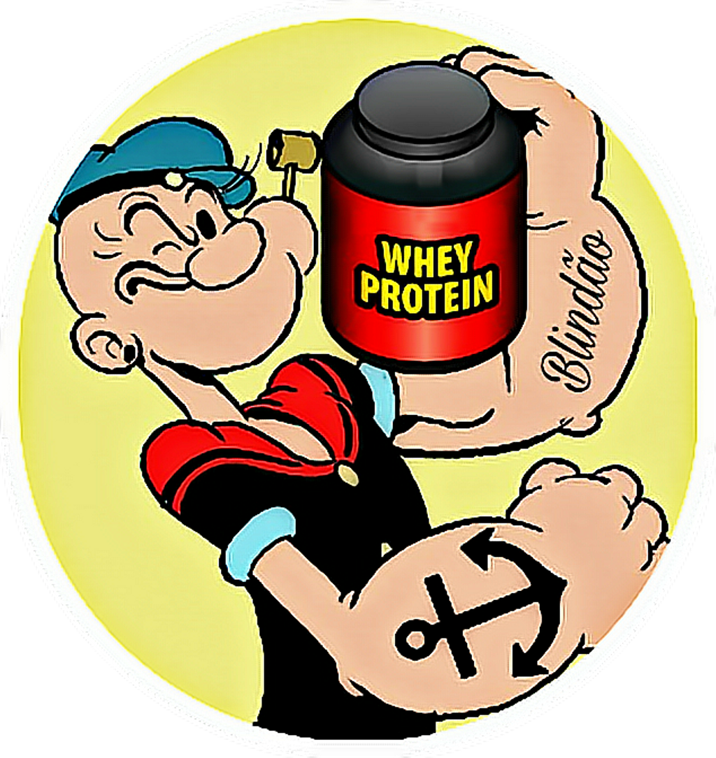 Popeye Sticker Clipart (1024x1085), Png Download