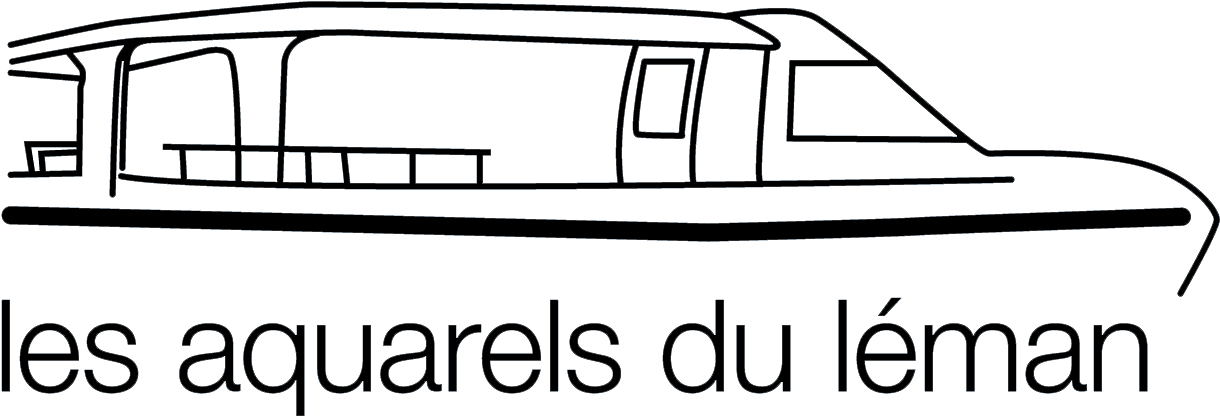 Les Aquarels Du Léman Clipart (1263x425), Png Download