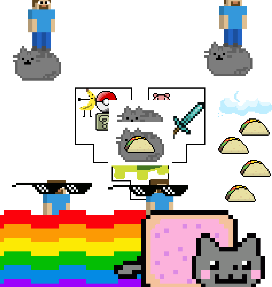 Mlg World Clipart (1000x1000), Png Download