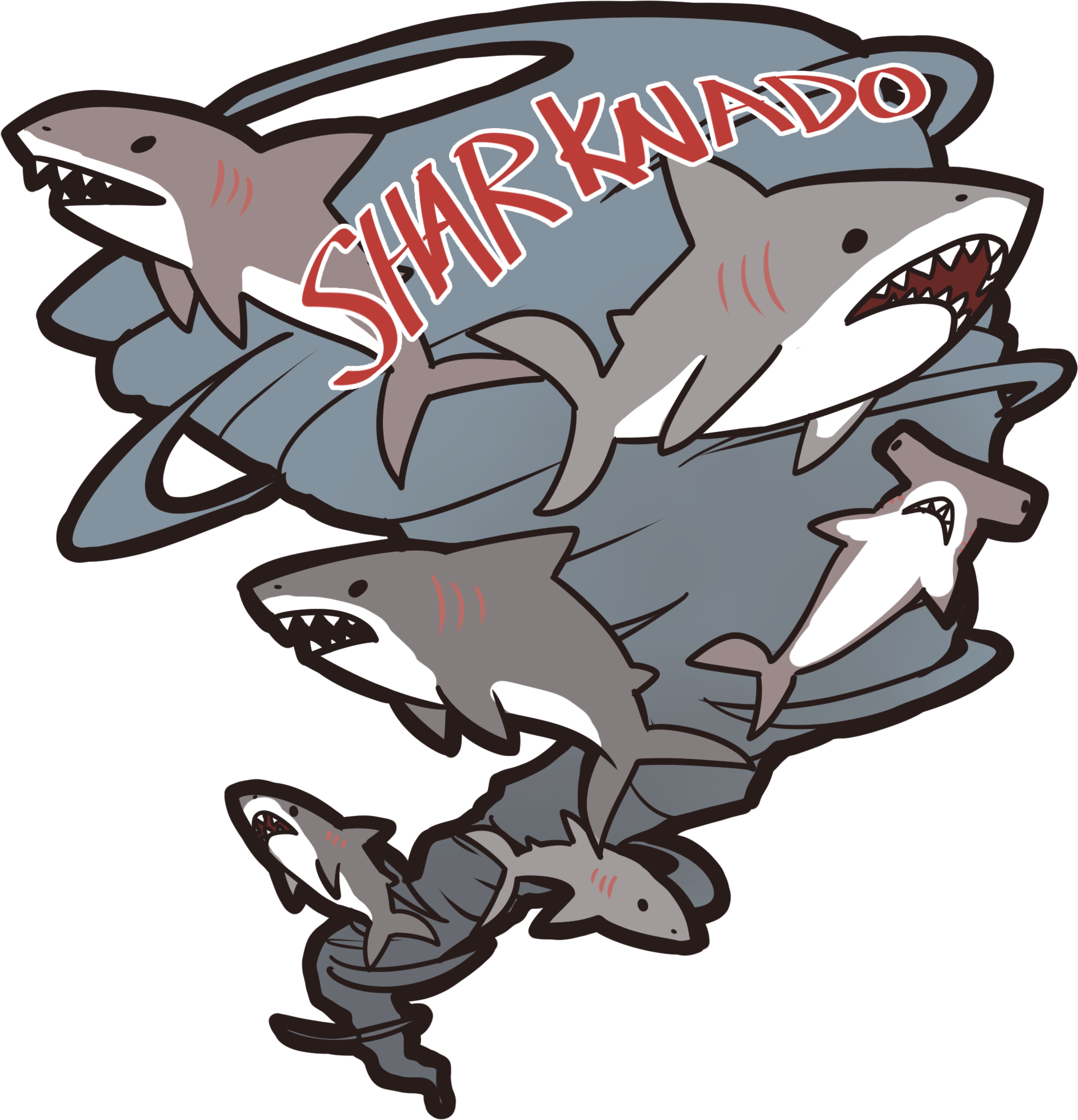 Image Result For Sharknado Movie Memes, Concept Art, Clipart (4320x4320), Png Download