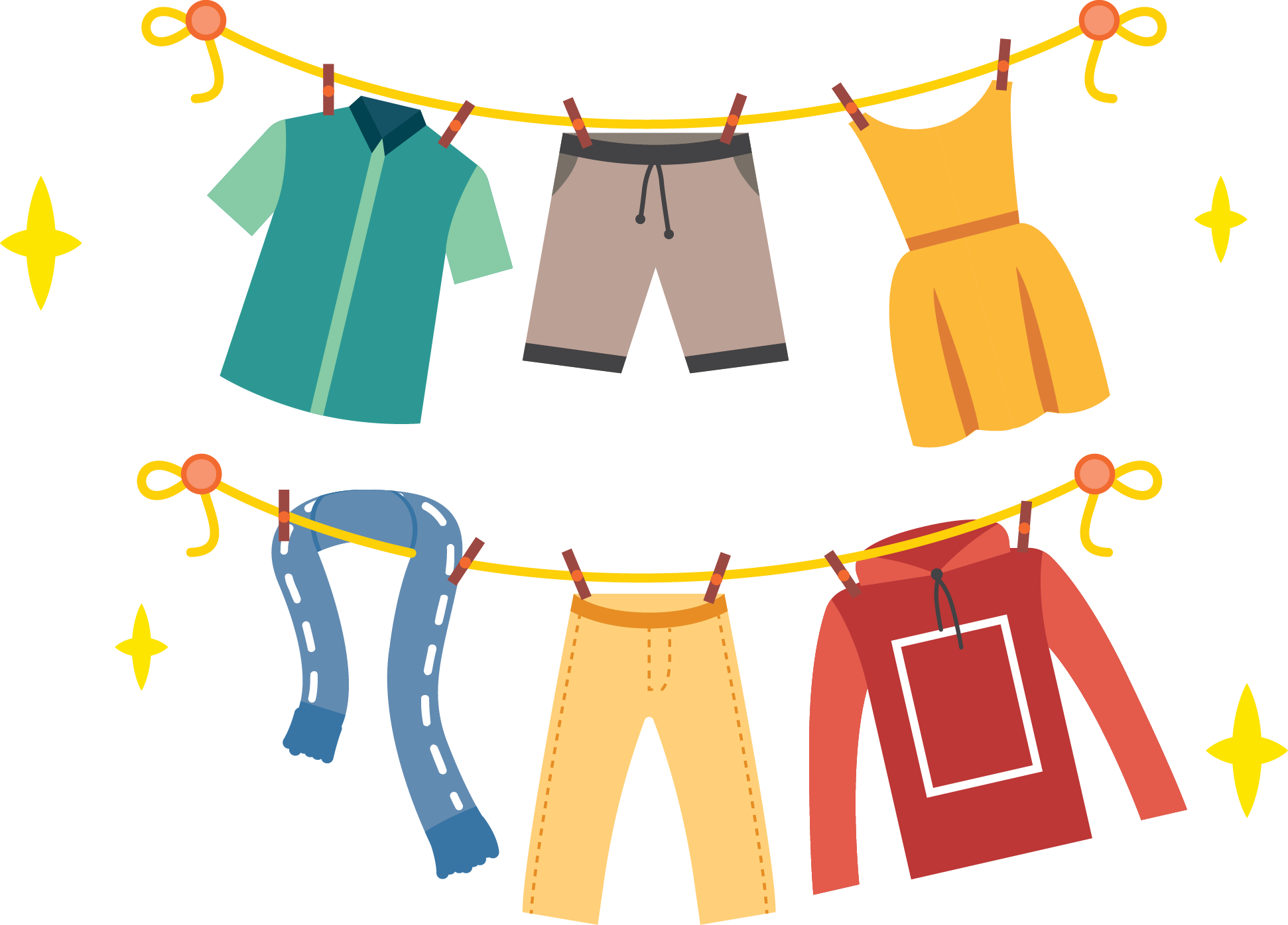 New Clothes Available Clipart (1942x1396), Png Download