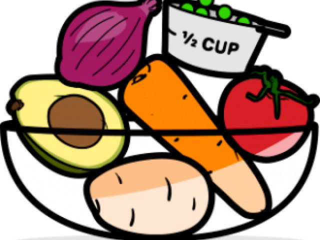 Healthy Food Clipart Eat Well - Png Download (640x480), Png Download