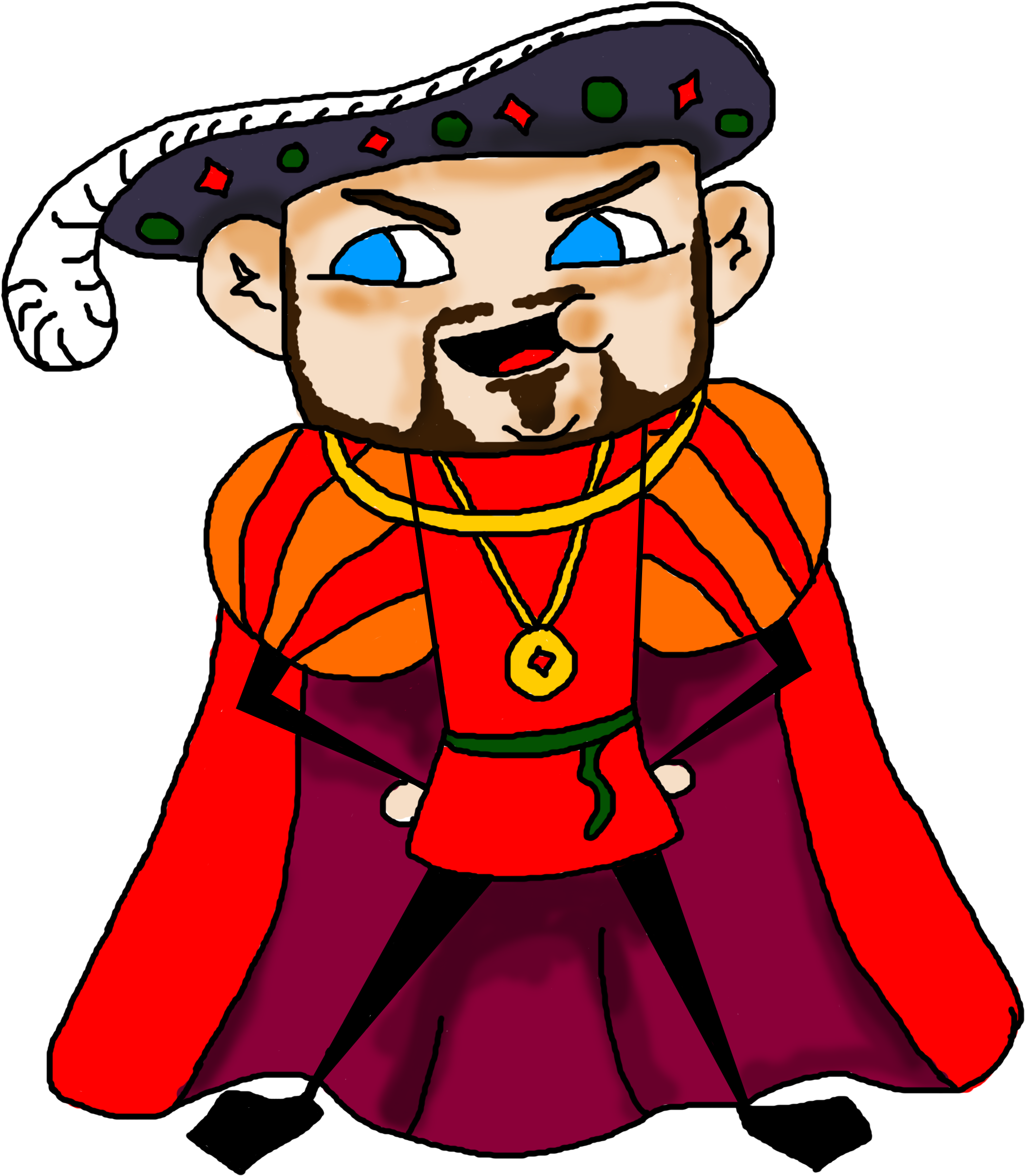 Mary Poppins Queen Sherlock Thor Henry Viii Clipart (2480x3508), Png Download