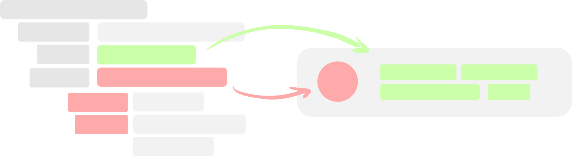 Code Vs Ui Clipart (2000x547), Png Download