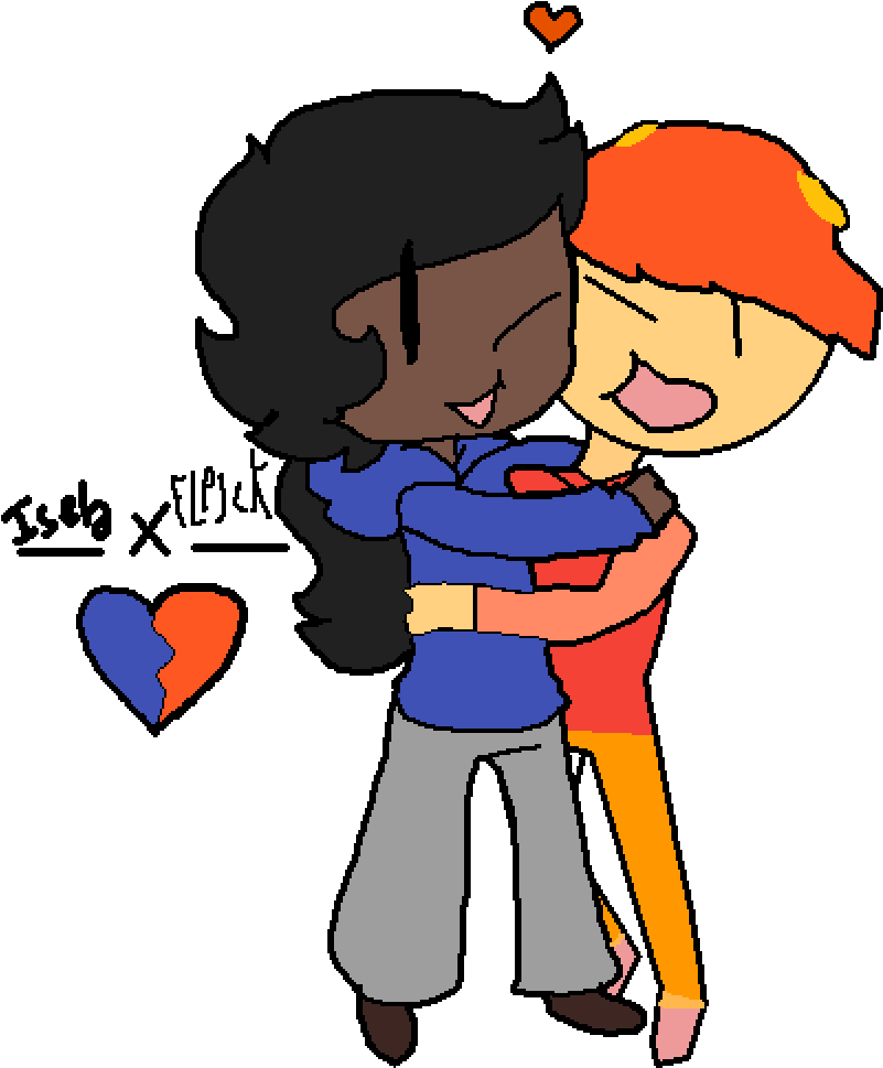 Isela X Flapjack Clipart (1000x1000), Png Download