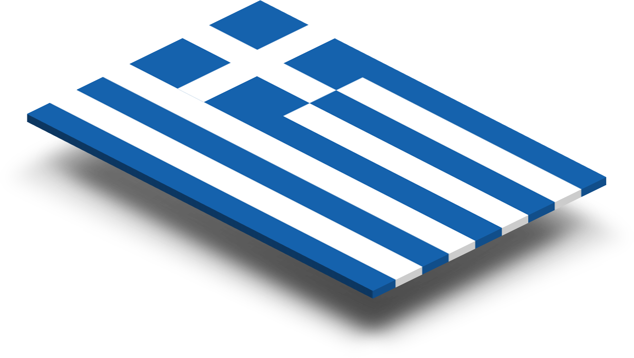 Greece Flag In Rich Quality Definition Clipart (1235x698), Png Download