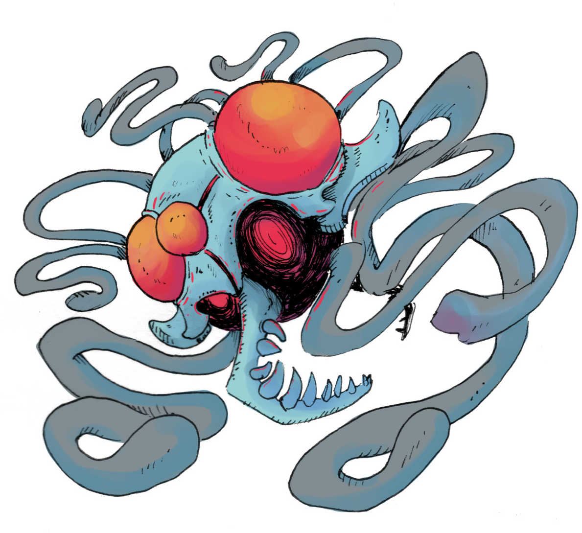 #mastoart #pokemon #tentacruel" Clipart (1236x1120), Png Download