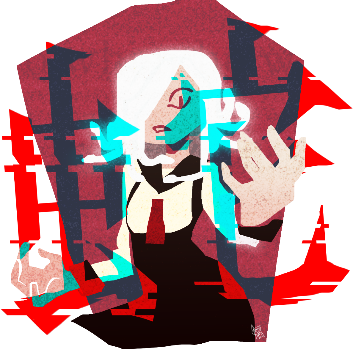 Nadeko Sengoku As She Appears At The End Of Otorimonogatari Clipart (1280x1219), Png Download