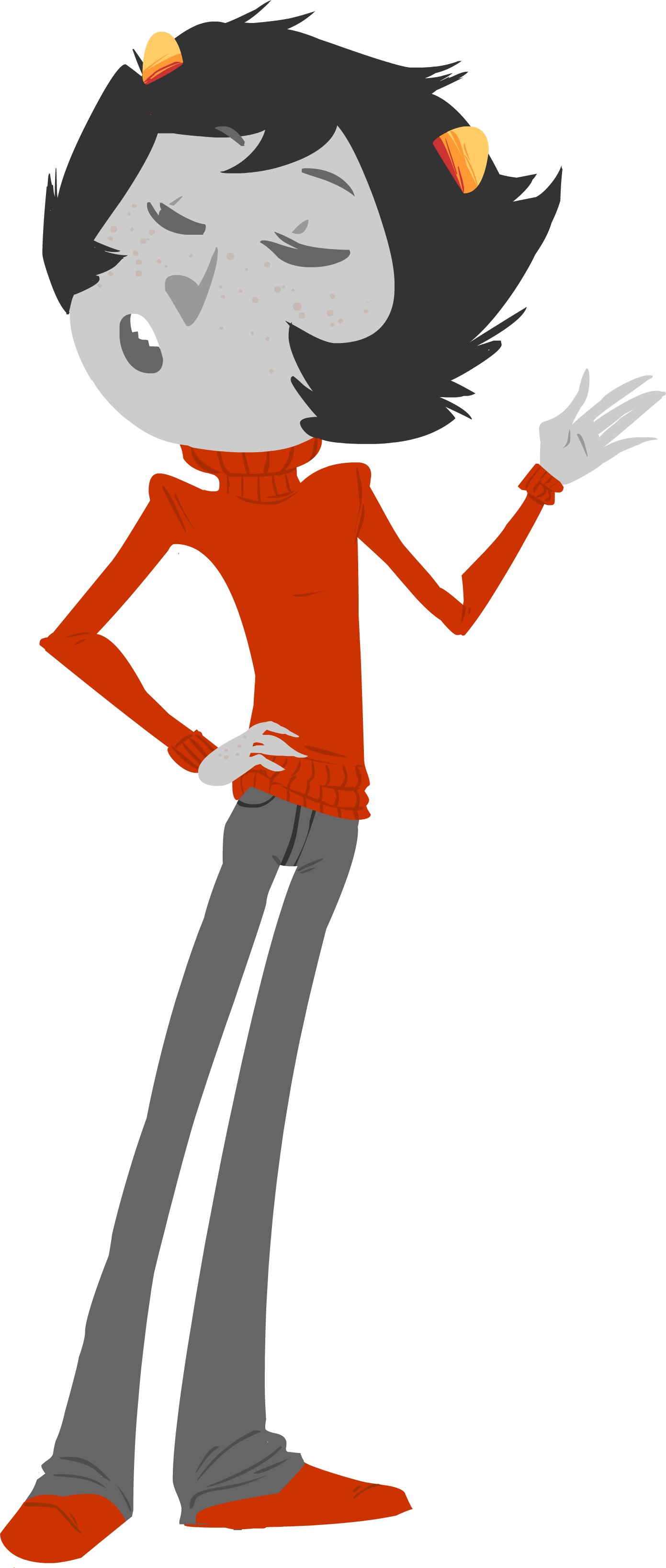 Kankri Vantas Homestuck Pinterest And Comic Ⓒ Clipart (1391x3273), Png Download