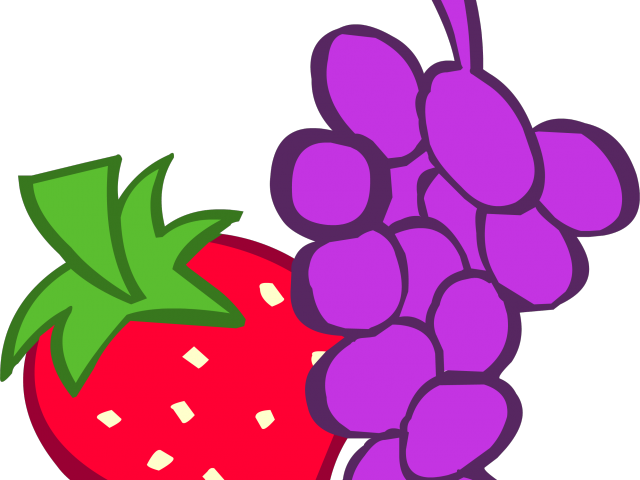 Grapes Clipart Purple Apple - Png Download (640x480), Png Download