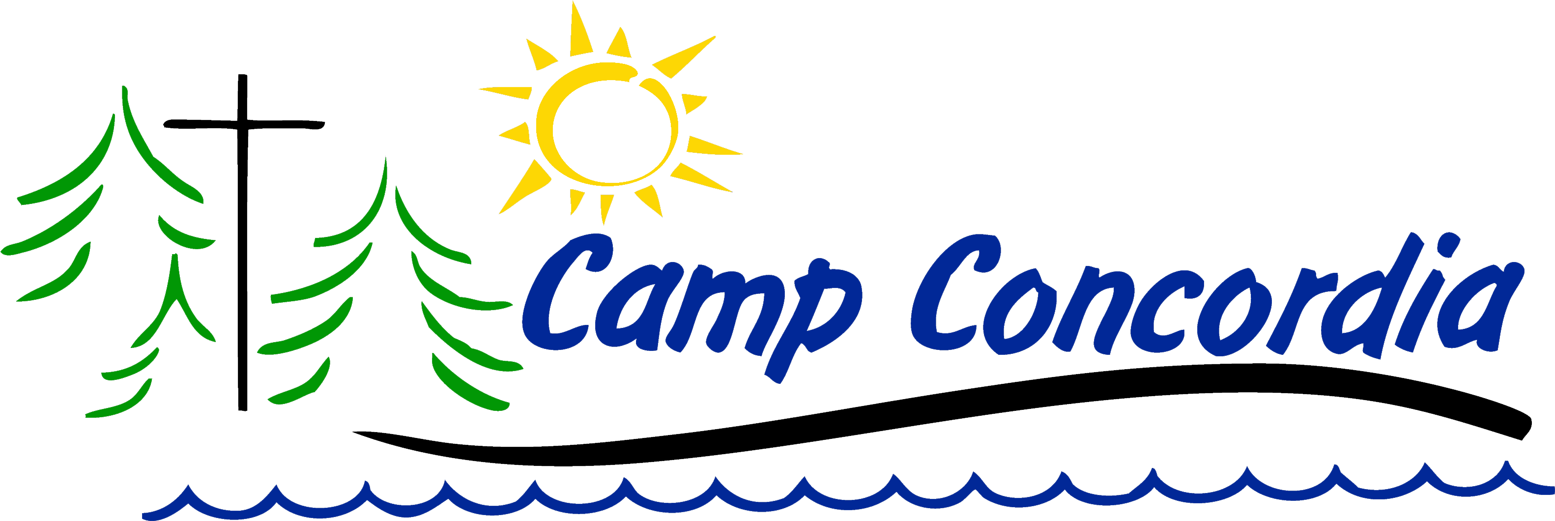Welcome To Camp Concordia Clipart (3456x1287), Png Download
