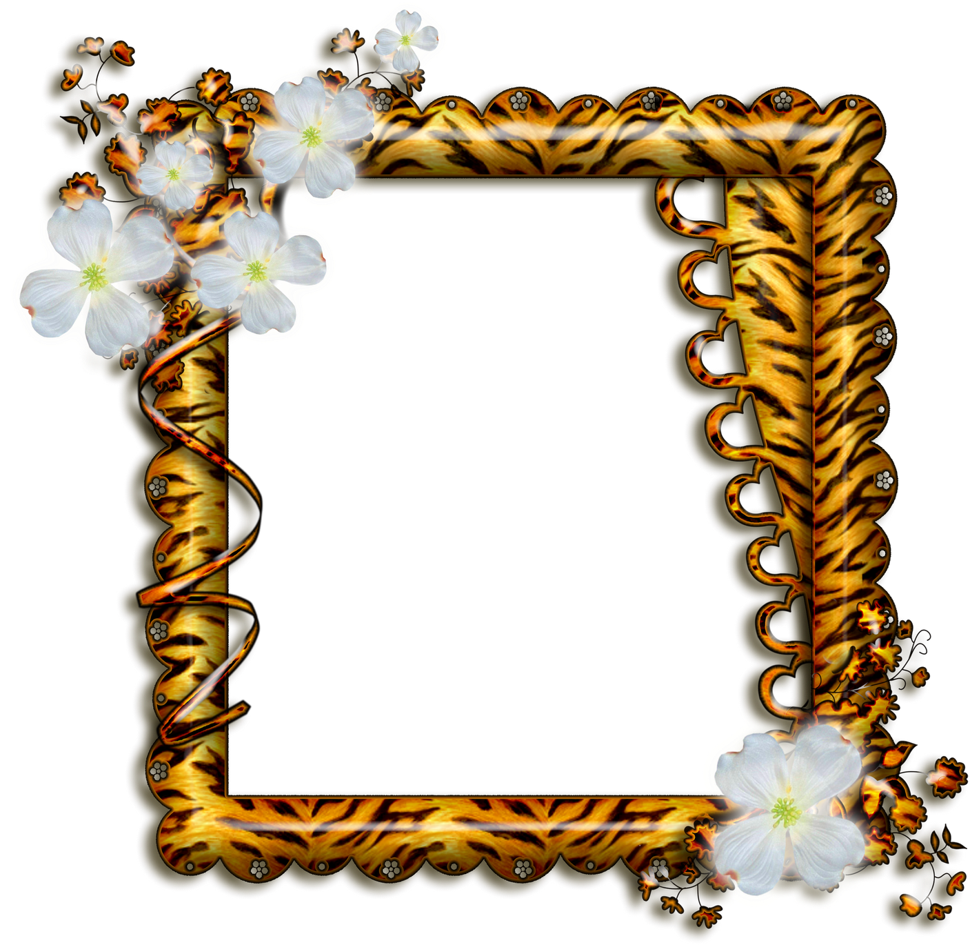 Coleção De 40 Molduras Png Ornamentais Para Fotos Clipart (1600x1432), Png Download