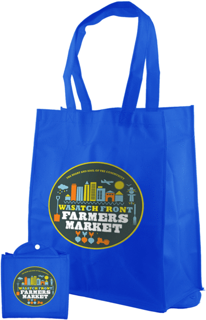 Foldable Grocery Tote *fully Customizable* Bag Ban Clipart (700x700), Png Download