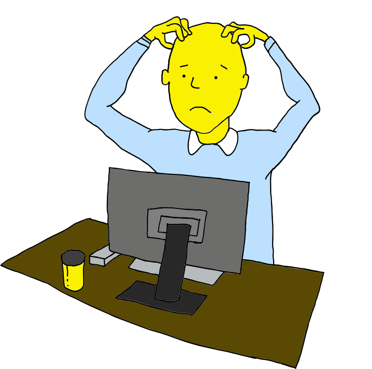 Bulk Mail Can Be Stressful Clipart (752x747), Png Download