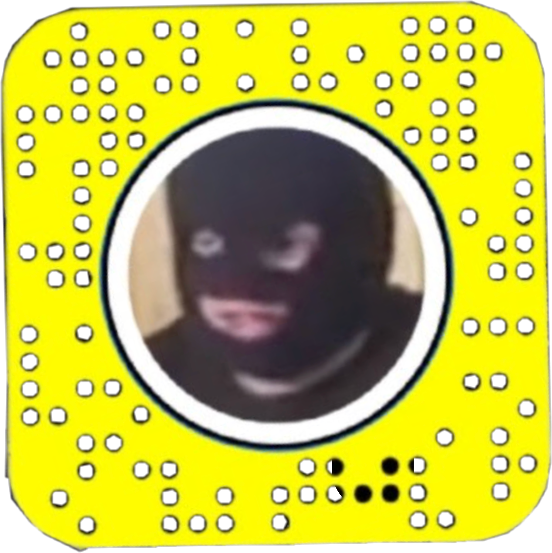 Enemy Spotted Snapchat Lens Snaplens Freetoedit Clipart (1819x1823), Png Download