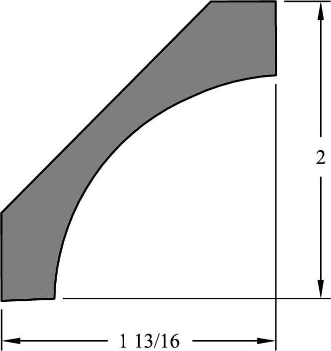 Cove Moulding Clipart (666x706), Png Download