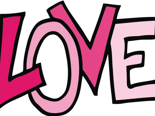 Love Text Clipart Animated - Png Download (640x480), Png Download