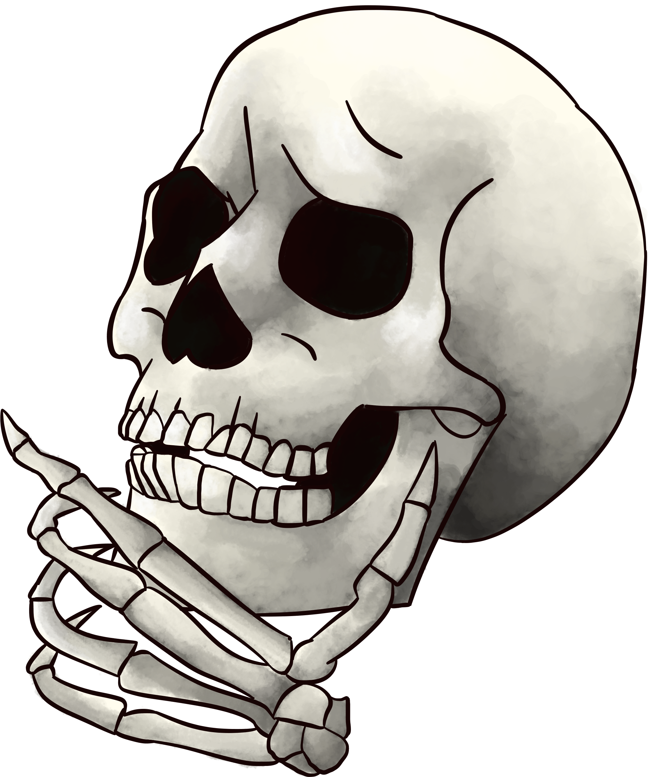 Thinking Face Emoji 🤔 Clipart (2452x2768), Png Download