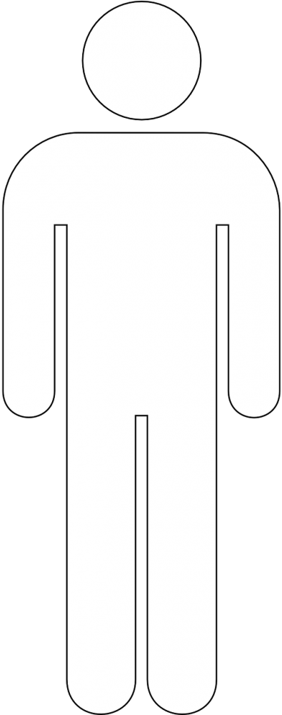 Toilettes Clipart - Png Download (500x1000), Png Download