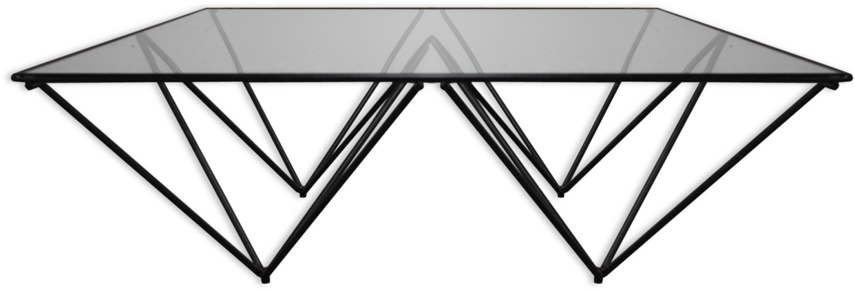 Coffee Table "alanda" Of Paolo Piva For B & B Clipart (1457x1457), Png Download