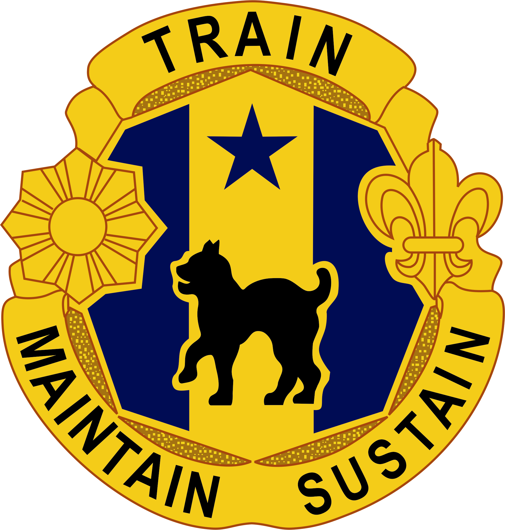 81st Regional Support Cmd Dui Clipart (1939x2035), Png Download