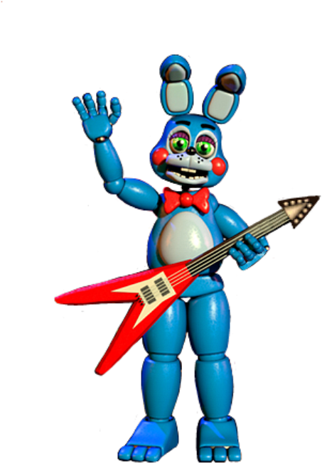 Toy Bonnie Full Body Thank You Image Clipart (545x919), Png Download