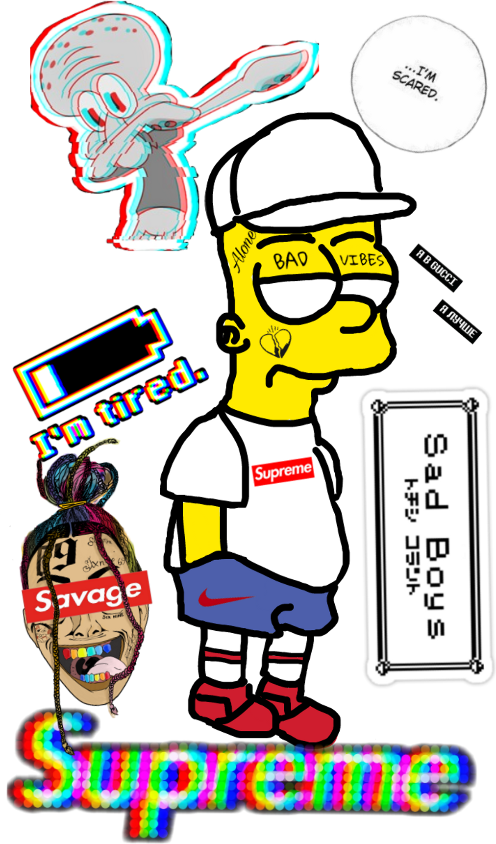 Download Sadboys Sticker Clipart (2859248) PinClipart