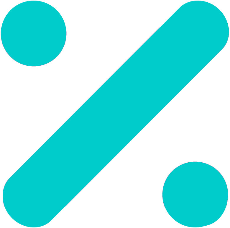 Percentage Logo Clipart (780x771), Png Download