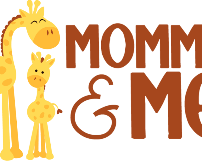Mommy & Me Clipart (690x550), Png Download