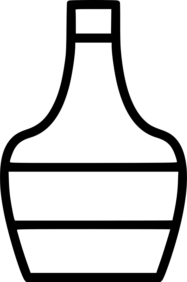 Brandy Bottle Comments Clipart (650x980), Png Download