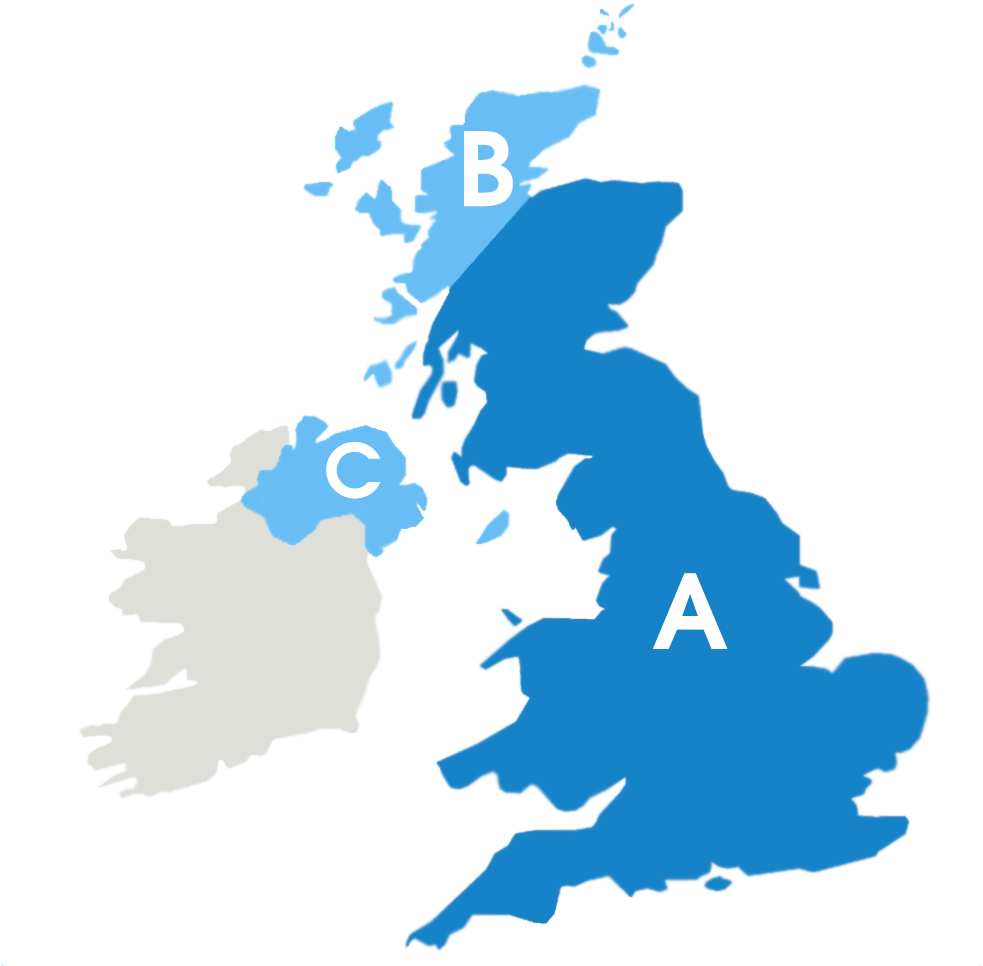 Charles Watson Delivery Map Clipart (1200x1200), Png Download