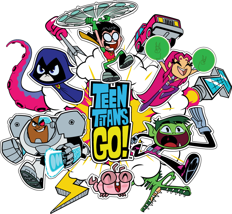 All New Teen Titans Go Clipart (800x735), Png Download