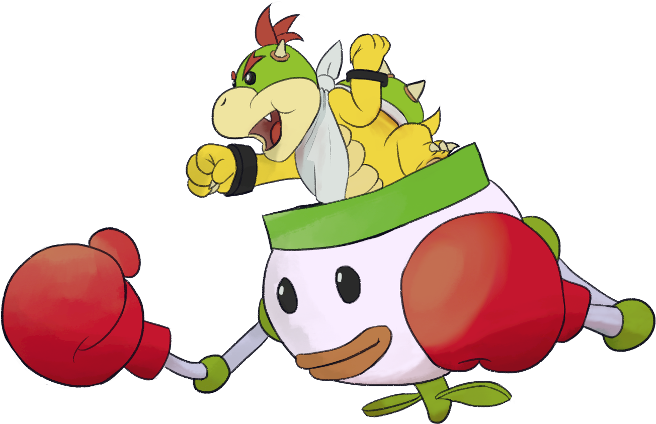 Bowser Jr - Clipart (1520x1080), Png Download