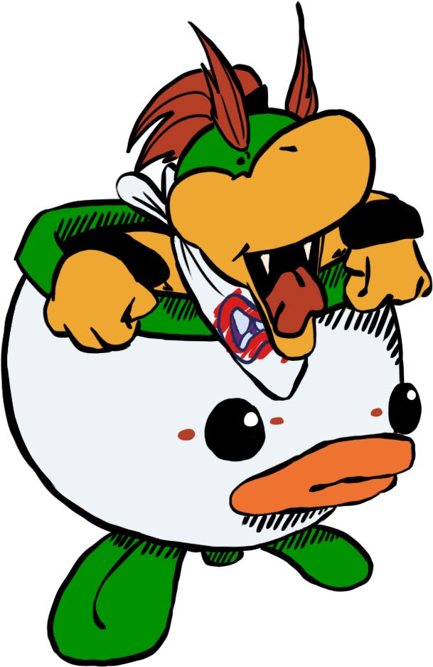 Bowser Jr Clipart (729x1000), Png Download