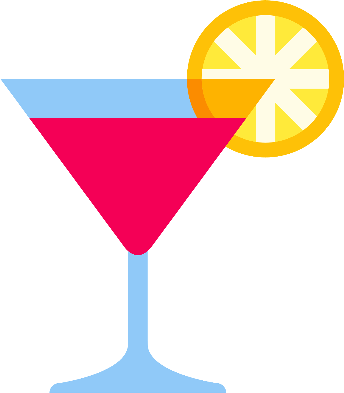 This Is An Icon For A Cocktail Clipart (1168x1335), Png Download