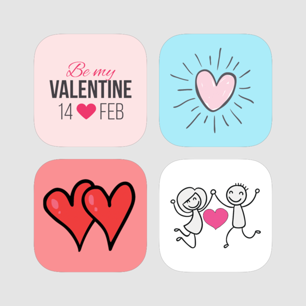 Be My Valentine Clipart (600x600), Png Download