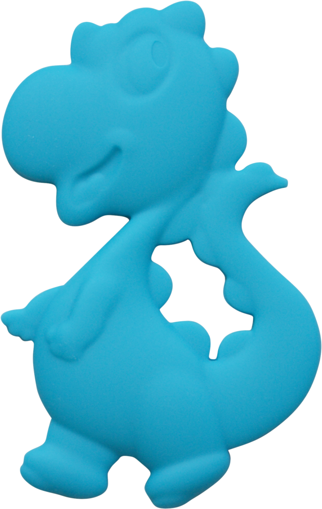 Dinosaur Teether In Blue Clipart (2048x1371), Png Download