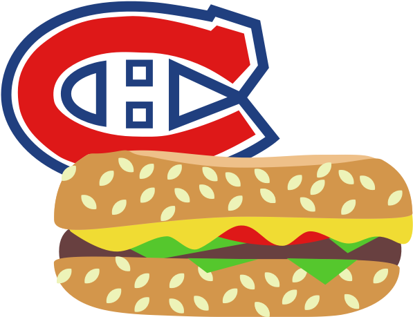 Montreal Canada Quebec Bagel Montreal Habs Ch Canadiens Clipart (800x600), Png Download