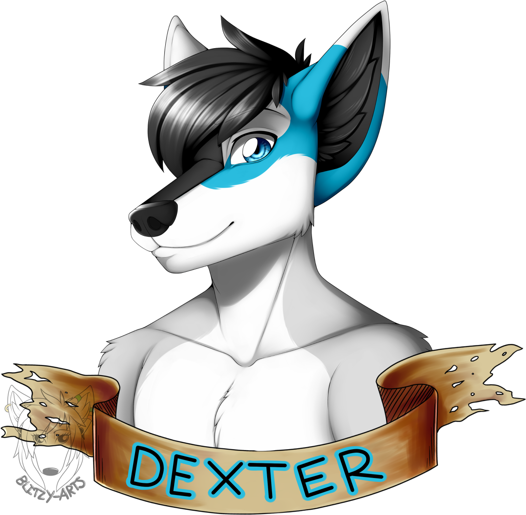 Badge Commission - Dexter Clipart (1100x1068), Png Download