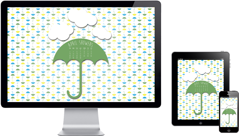 Free Wallpaper For April Clipart (1042x612), Png Download