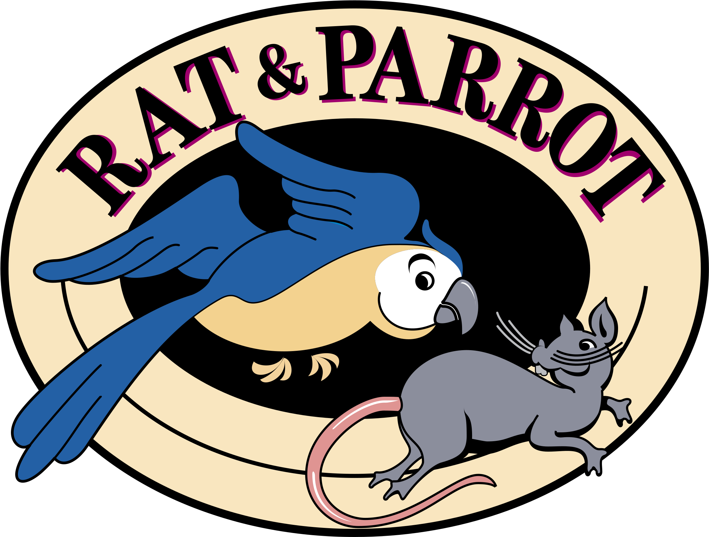 Vector Parrot Svg Clipart (2400x2400), Png Download