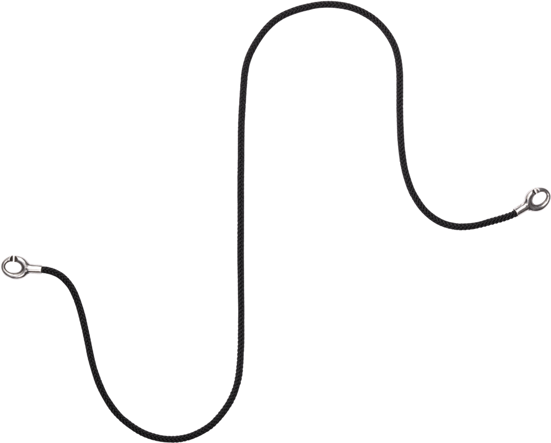 40 Cm Asian Cord, Black Clipart (1170x947), Png Download