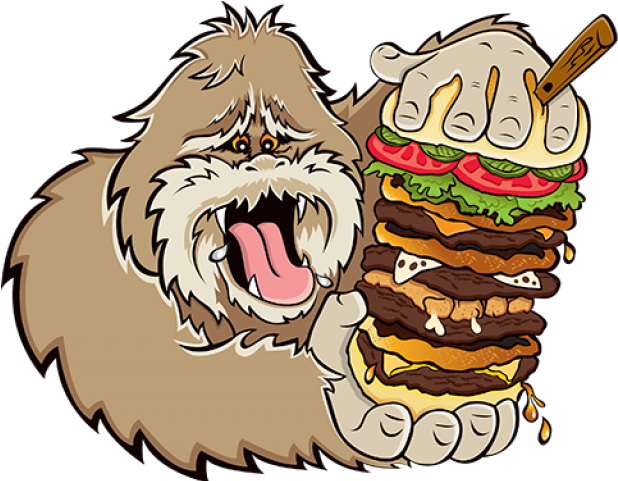 Big Foot Clipart Foot Up - Png Download (640x480), Png Download