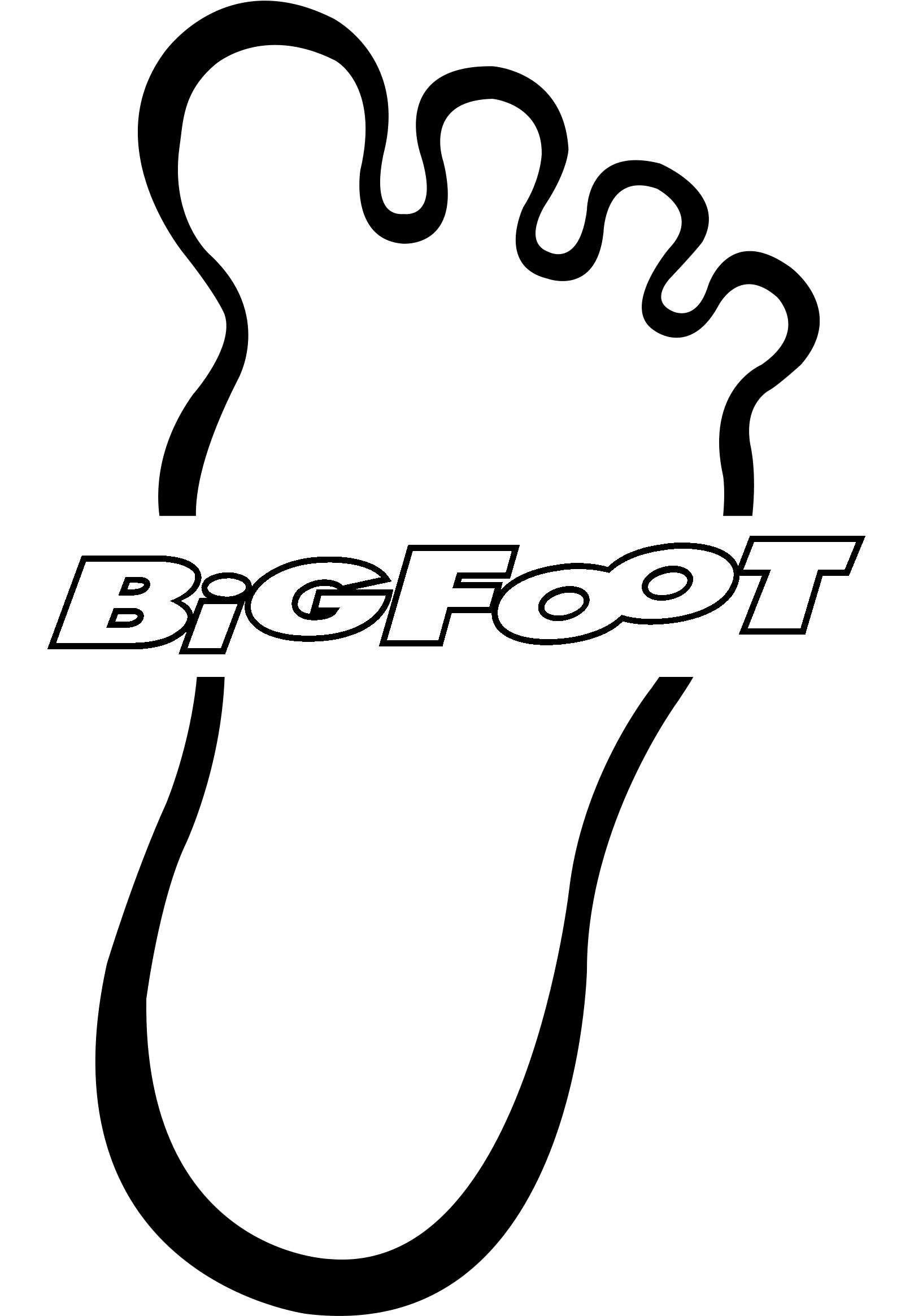 Bigfoot Svg Transparent Clipart (2400x2400), Png Download