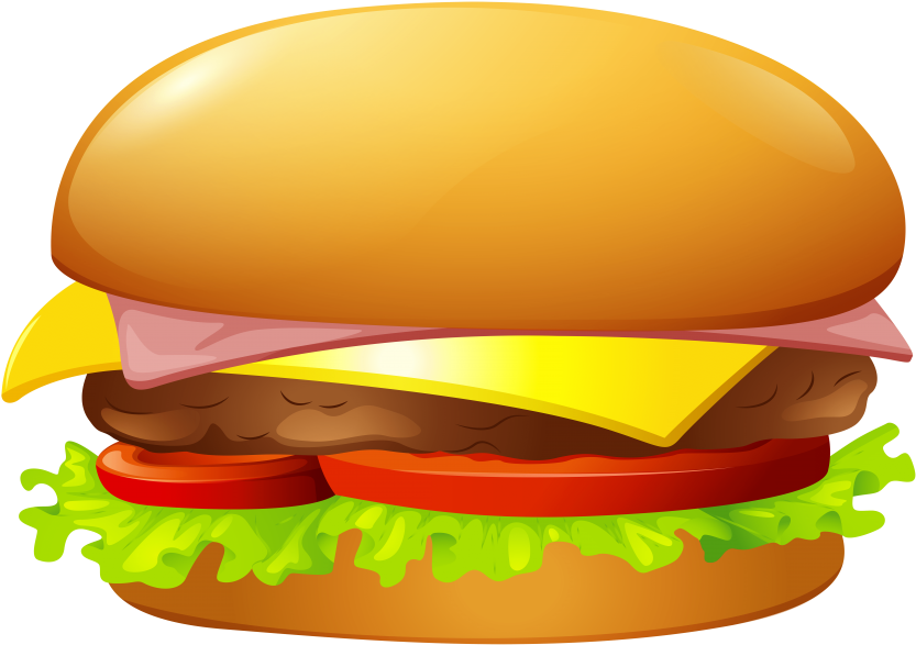Free Png Download Hamburger Clipart Png Photo Png Images Transparent Png (850x598), Png Download