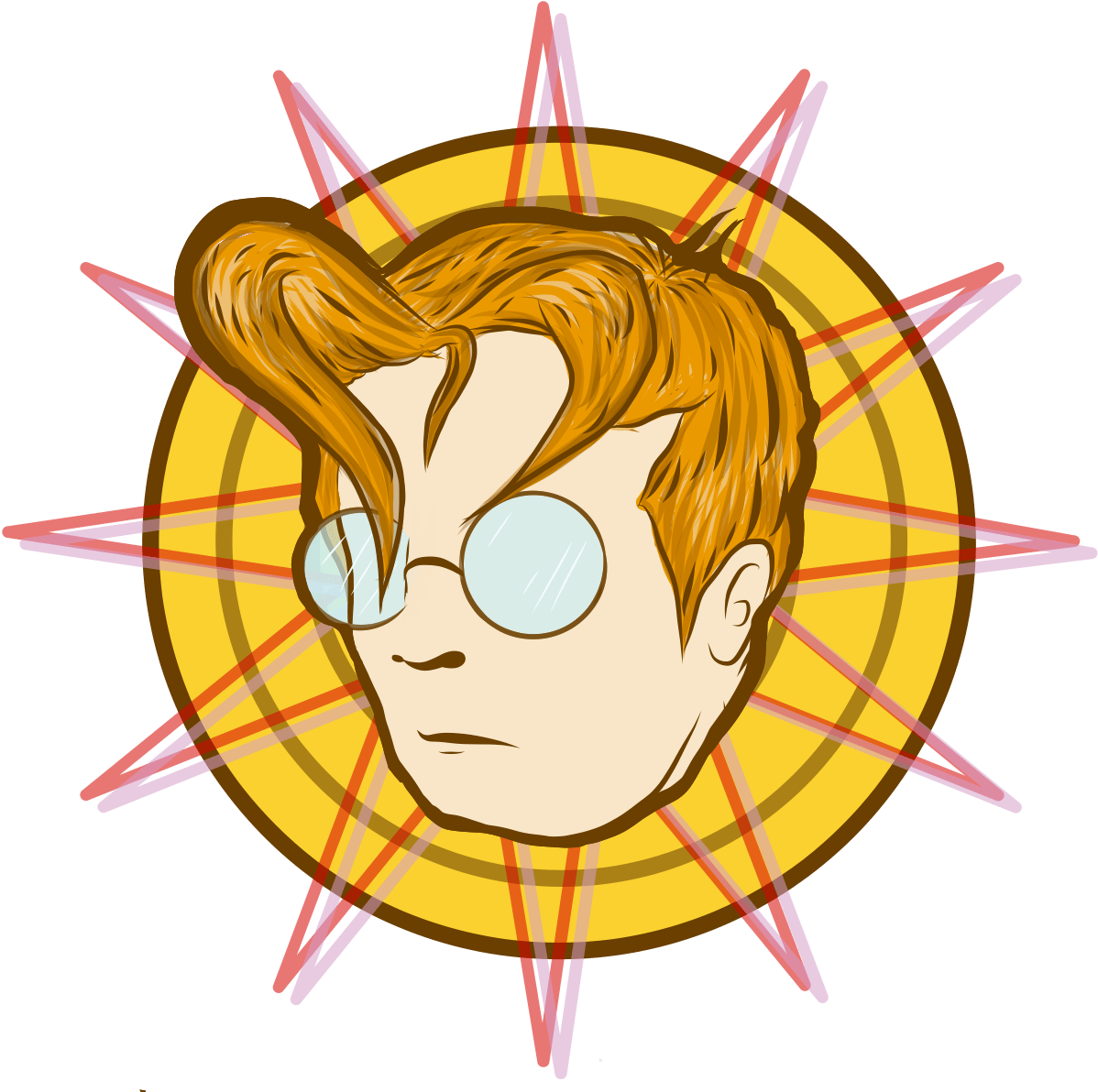 Nerd Head Clipart (1374x1228), Png Download